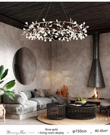 Pendant Light - Nordic Hanging Chandelier Modern Kitchen Firefly LED Lamp SW-36210458 - SWEET-LIGHTS