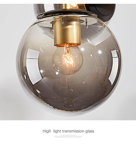 Pendant Light - Modern Minimalist Glass Ball Chandelier For Dining Room Kitchen Island Living Room SW-36210345 - SWEET-LIGHTS