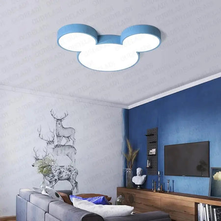 Children Lighting - Nordic Macaron Mickey LED Ceiling Lamp SW-36210457 - SWEET-LIGHTS