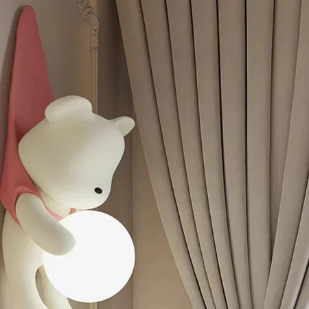 Children Lighting - SANDYHA Modern Resin Wall Lamp Cute Bear Design SW-36210578 - SWEET-LIGHTS