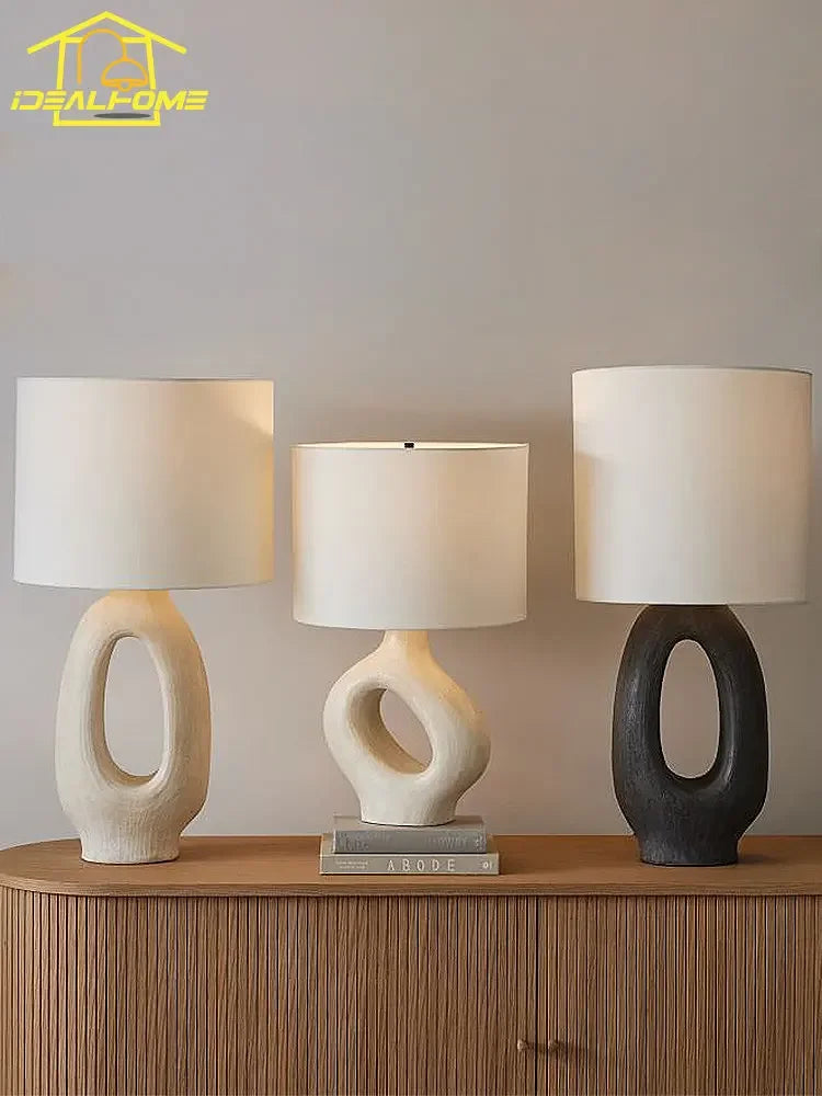 Table Lamp - Designer Wabi-sabi Modern Resin LED E27 Art Lights SW-36210345 - SWEET-LIGHTS