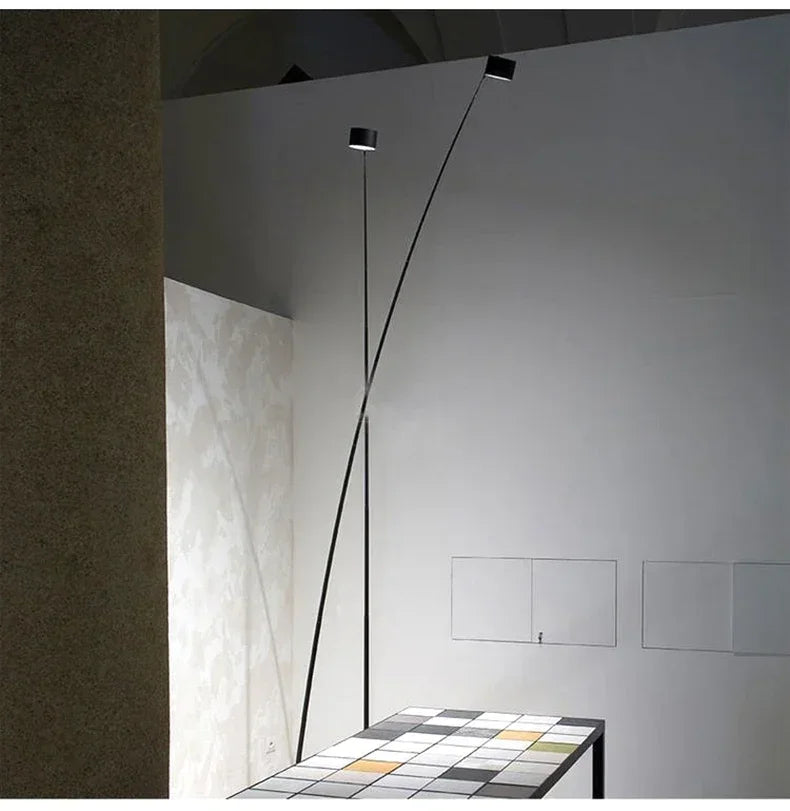 Floor Lamp - Modern Minimalist Atmosphere Living Room Sofa Standing Rod Fishing SW-36210579 - SWEET-LIGHTS