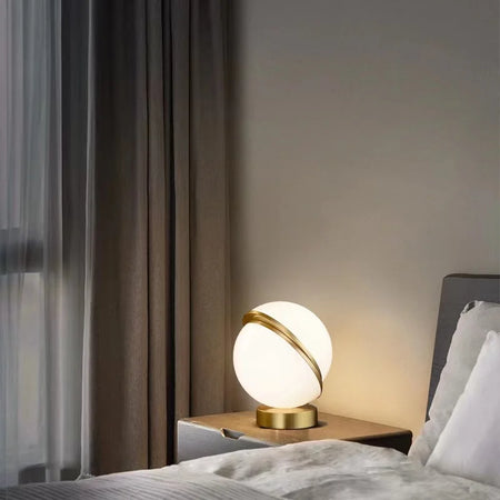 Table Lamp - Nordic Postmodern White Round Ball LED Fixture SW-36210457 - SWEET-LIGHTS