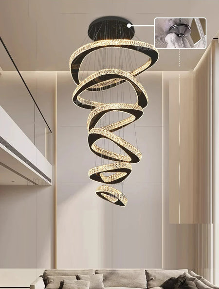Chandelier - Modern Crystal Pendant Light for Home Decor SW-36210457 - SWEET-LIGHTS