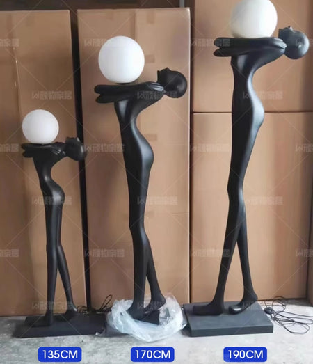 Floor Lamp - Creative Art Character-shaped Sculpture LED Lights SW-36214978 - SWEET-LIGHTS