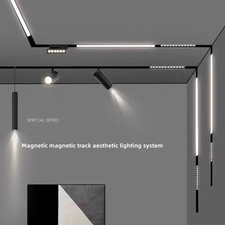 Spotlight - Magnetic Track Light Grille Flood Lamp DC48V Indoor Living SW-36210345 - SWEET-LIGHTS