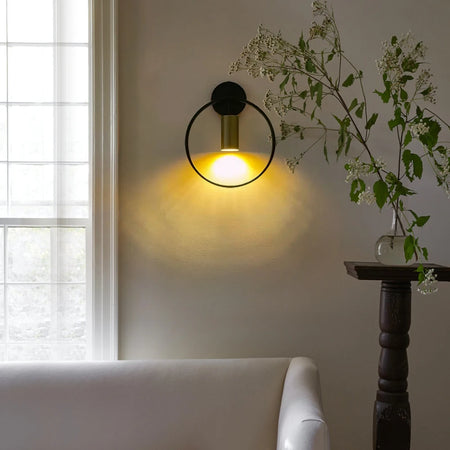 Wall Light - Modern LED Circular Electroplating Spotlight For Bedroom Living Room SW-36210345 - SWEET-LIGHTS