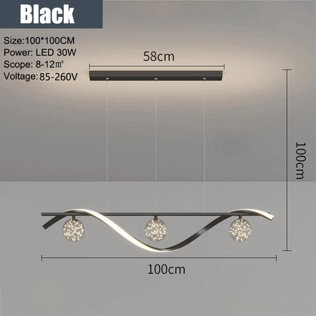 Pendant Light - Modern Minimalist Led Dimming Fixture SW-36210345 - SWEET-LIGHTS