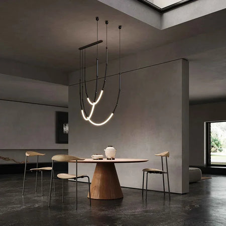 Pendant Light - Nordic Modern Art Line LED Hanging Lamp for Dining Room and Living Room SW-36210567 - SWEET-LIGHTS