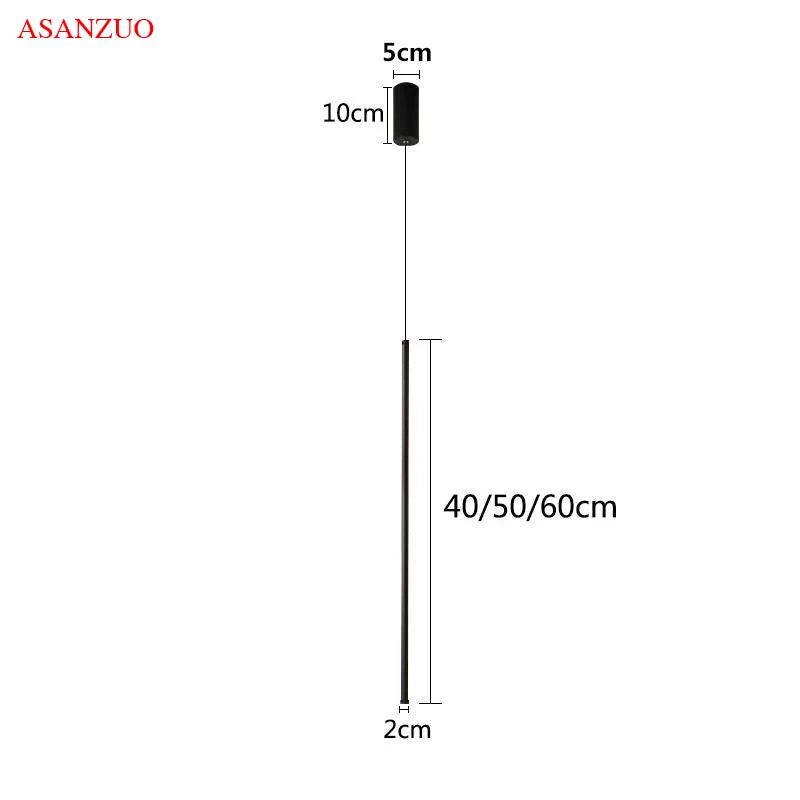 Pendant Light - Bedroom Bedside LED Hanging Lamp Modern SW-36210345 - SWEET-LIGHTS