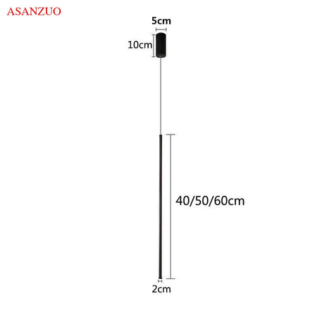 Pendant Light - Bedroom Bedside LED Hanging Lamp Modern SW-36210345 - SWEET-LIGHTS