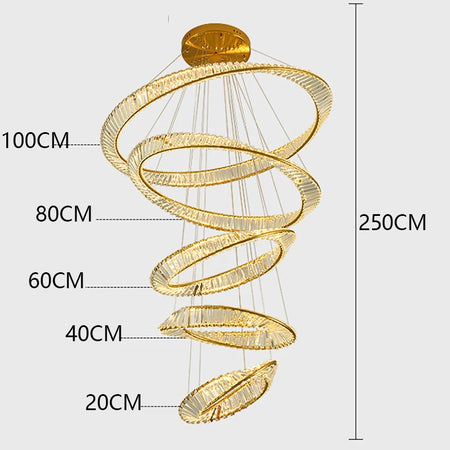 Chandelier - Luxury Crystal Pendant Light for Home Decoration SW-36210345 - SWEET-LIGHTS