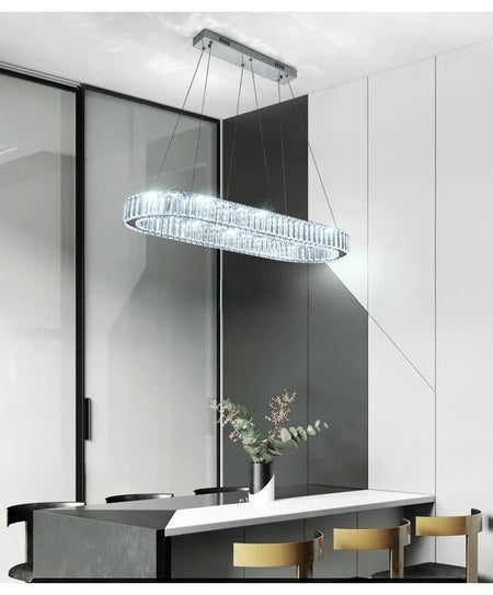 Pendant Light - Led Luxury Crystal Ceiling Pendant Lamp for Living Room and Dining SW-36210347 - SWEET-LIGHTS