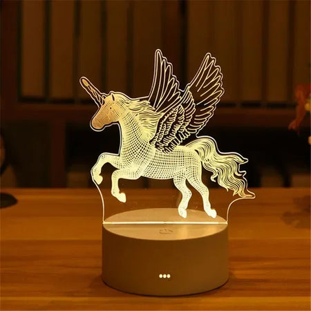 Children Lighting - Romantic Love 3D Led Lamp for Kids Night Light SW-36210489 - SWEET-LIGHTS