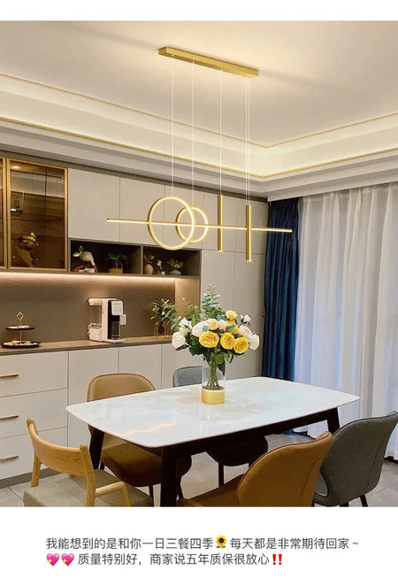 Pendant Light - Modern Dining Room LED Chandelier Lamp SW-36210345 - SWEET-LIGHTS