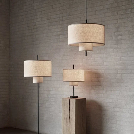 Pendant Light - Japanese Wabi Sabi Fabric Art Chandelier SW-36210345 - SWEET-LIGHTS