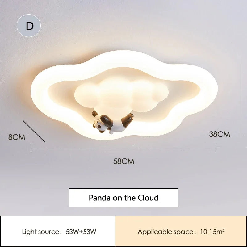 Children Lighting - Modern Cream Cloud LED Ceiling Lamp for Boys and Girls SW-36210345 - SWEET-LIGHTS