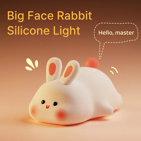 Children Lighting - Cute Rabbit Rechargeable Night Lamp Touch Sensor USB Light for Kids Gift SW-36210345 - SWEET-LIGHTS