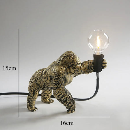 Table Lamp - King Kong Gorilla Animal Indoor Resin Night Light SW-36210374 - SWEET-LIGHTS