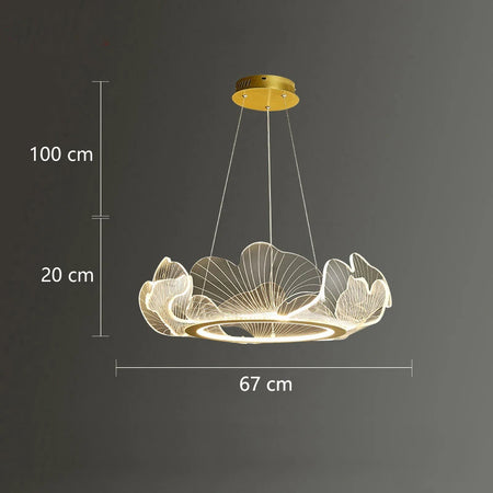 Pendant Light - Postmodern Light Luxury Chandelier Dimmable LED SW-36210234 - SWEET-LIGHTS