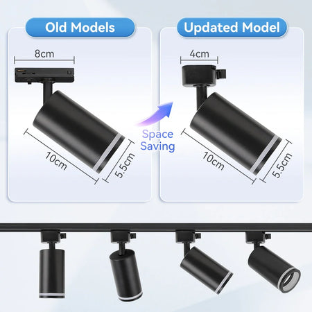 Spotlight - Led GU10 Track Light Rail Ceiling Spot Fixture SW-36210897 - SWEET-LIGHTS