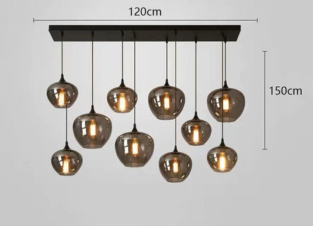 Pendant Light - Modern Dine Dining Room LED Chandelier SW-36210345 - SWEET-LIGHTS
