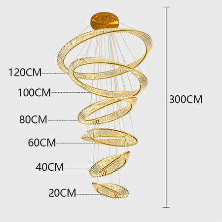 Chandelier - Luxury Crystal Pendant Light for Home Decoration SW-36210345 - SWEET-LIGHTS