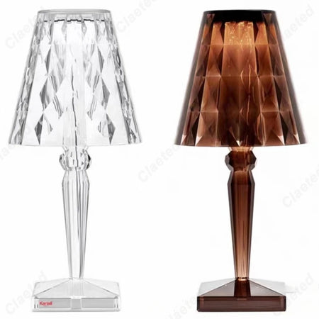Table Lamp - LED Acrylic Diamond Crystal Decorative Desk Lamp USB Charging Touch Nightlight SW-36210457 - SWEET-LIGHTS
