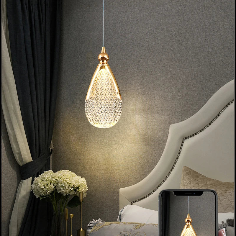 Pendant Light - Fumi Acrylic Adjustable Cord Mini LED Light SW-36210456 - SWEET-LIGHTS