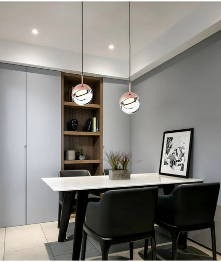 Pendant Light - Creative Round Crystal Dora Long Line for Bedroom and TV Background SW-36214567 - SWEET-LIGHTS