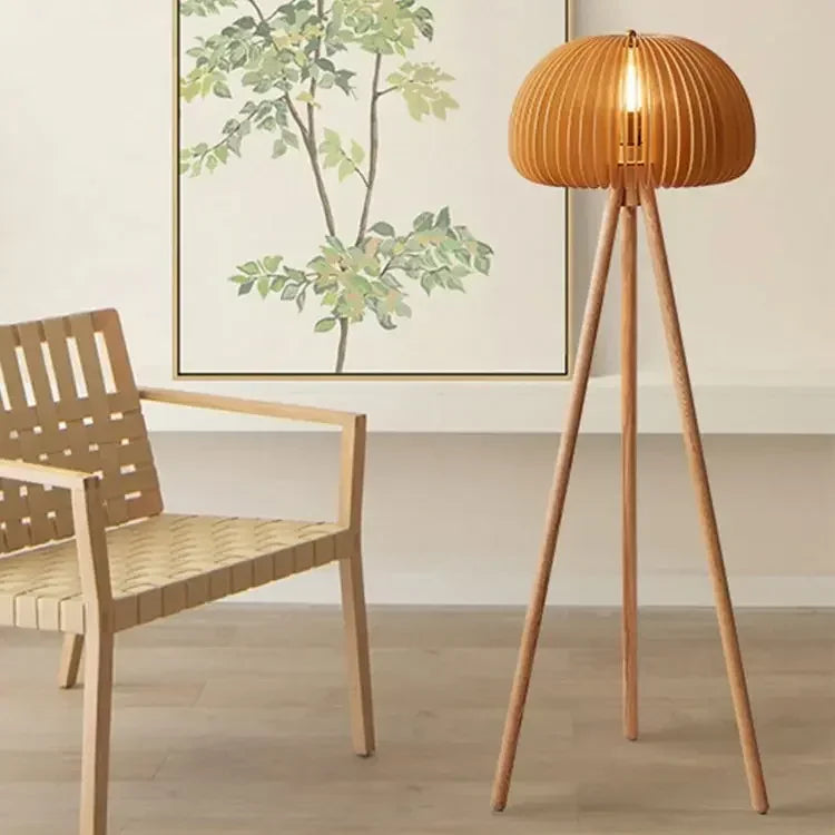 Floor Lamp - Original Wood Retro Creative Nordic Design SW-36210345 - SWEET-LIGHTS