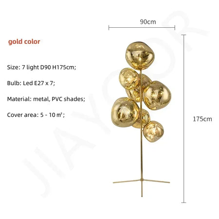Floor Lamp - Nordic Designer's Light Luxury Lava Large Sofa Side Fixture SW-36210345 - SWEET-LIGHTS
