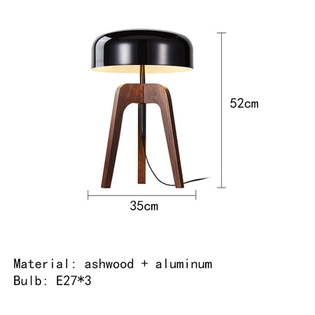Floor Lamp - Pileo Porada Solid Wood Tripod LED Lamp SW-36210478 - SWEET-LIGHTS