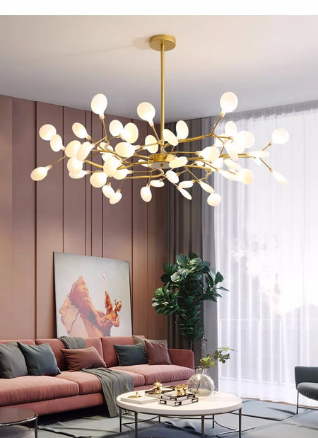 Pendant Light - Nordic G4 Led Chandelier Modern Branch Gold Black SW-36210678 - SWEET-LIGHTS