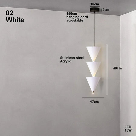 Pendant Light - Scandinavian Simple Style Bedroom Chandelier SW-36210458 - SWEET-LIGHTS