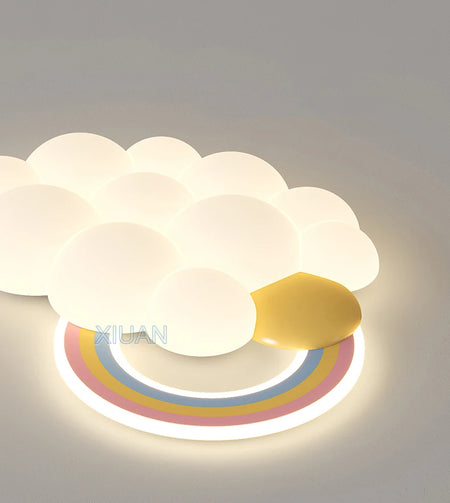 Children Lighting - Cartoon Cloud Rainbow Ceiling Light Bear Horse Rabbit Bedroom Lamps Eye Care Chandelier SW-36210345 - SWEET-LIGHTS