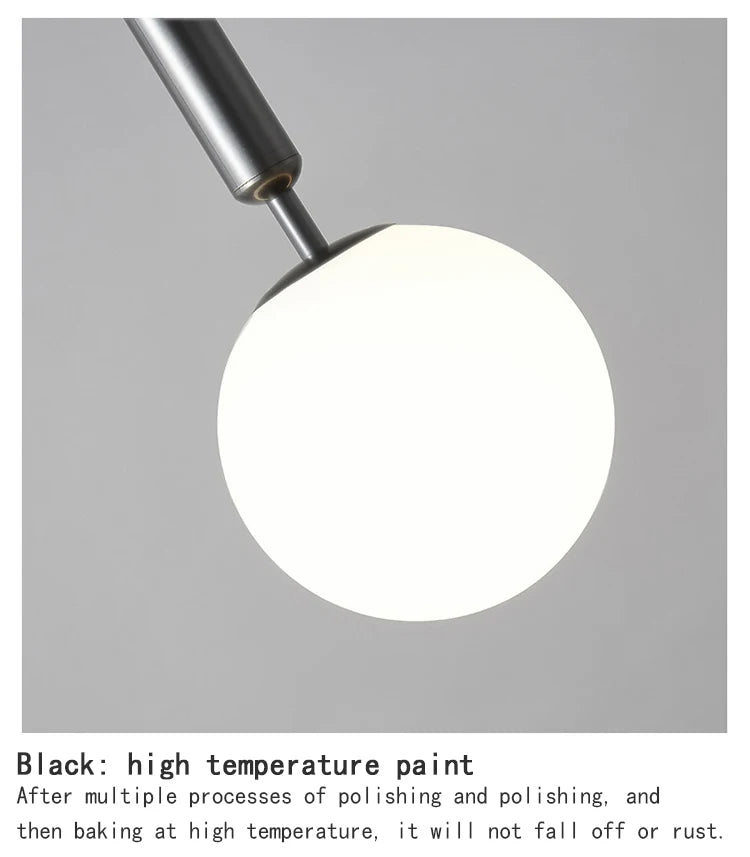 Wall Light - Nordic 2.4G Remote Control Dimming Black/Gold Lamp SW-36210345 - SWEET-LIGHTS