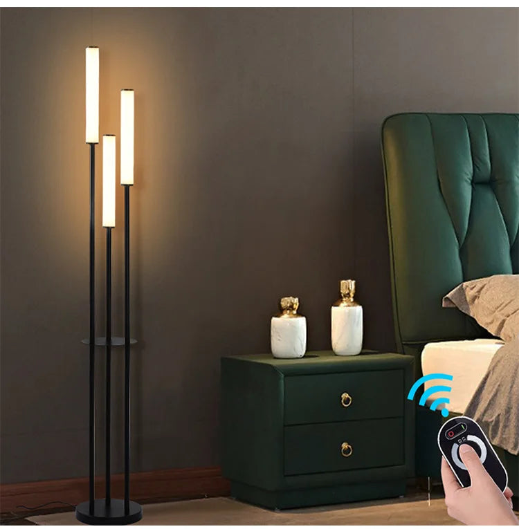 Floor Lamp - Modern LED Shelf Storage Lighting Dimmable with Remote Control SW-36210457 - SWEET-LIGHTS