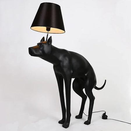 Floor Lamp - Resin Big Dog Cloth Cover Nordic Design SW-36210567 - SWEET-LIGHTS