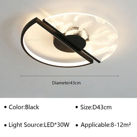 Ceiling Light - Modern LED Ceiling Lamp For Living Dining Room Indoor Home Decor Lighting Fixture SW-36210345 - SWEET-LIGHTS