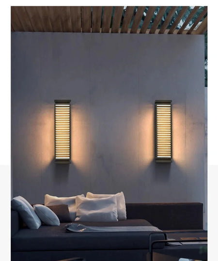 Outdoor Light - Stainless Steel Wall LED Cubical Black Fixture Waterproof Anti-Rust Sconces for Garage Pathway SW-36210347 - SWEET-LIGHTS