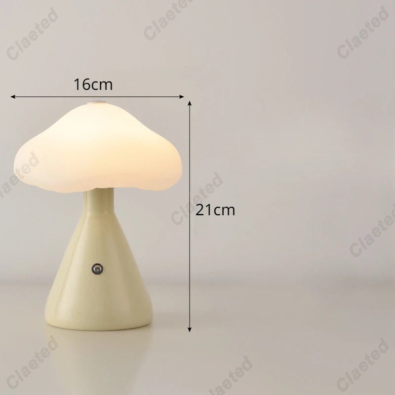 Table Lamp - LED Mushroom Night Light Touch Switch Bedroom SW-36210457 - SWEET-LIGHTS