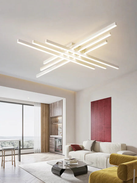 Ceiling Light - Black Chandelier LED Nordic Minimalist Lamp SW-36210457 - SWEET-LIGHTS