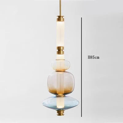Pendant Light - Nordic Style Designer Stained Glass LED Chandelier SW-36210579 - SWEET-LIGHTS