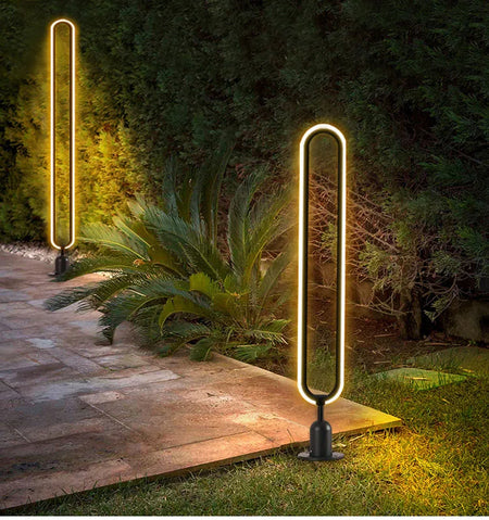 Outdoor Light - LED Lawn Lamp AC110V 220V Waterproof Minimalist Round Garden Lighting SW-36210457 - SWEET-LIGHTS