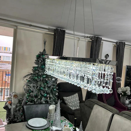 Pendant Light - LED Crystal Chandelier Modern Dining Lamp SW-36210923 - SWEET-LIGHTS