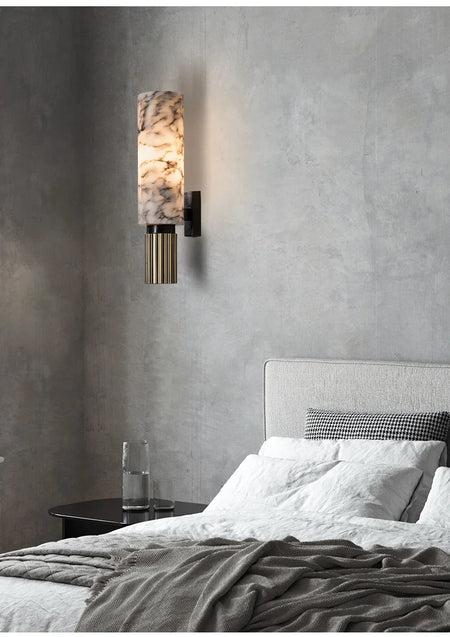 Wall Light - Modern Luxury Natural Marble Wall Lamp LED Sconce SW-36210345 - SWEET-LIGHTS
