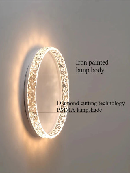 Ceiling Light - Nordic Light Luxury Circular LED Ceiling Light SW-36210457 - SWEET-LIGHTS