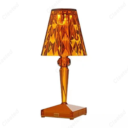 Table Lamp - LED Acrylic Diamond Crystal Decorative Desk Lamp USB Charging Touch Nightlight SW-36210457 - SWEET-LIGHTS