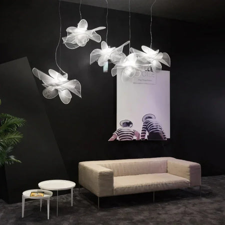 Pendant Light - Italian Design White Butterfly Chandelier LED SW-36210478 - SWEET-LIGHTS